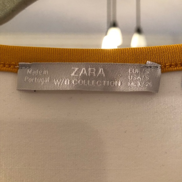 ZARA high neck polka dot tank top small sleeveless - Picture 4 of 5